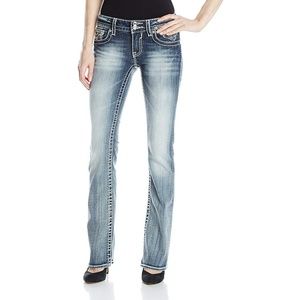 VIGOSS Women's Chelsea Skinny Jean, Medium wash 26